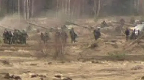 Wypadek na poligonie. Zapaliła się polska armatohaubica