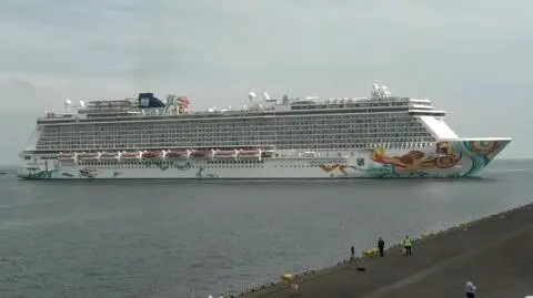 Norwegian Getaway w gdyńskim porcie