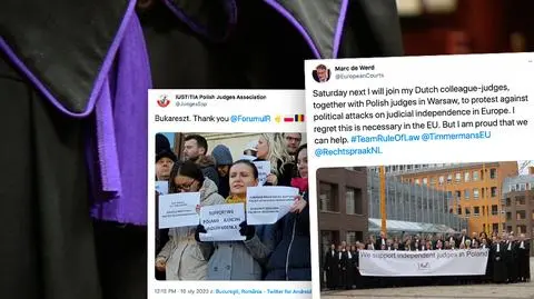 Judges across whole Europe announced their support for the "Thousand Robes March" in Warsaw (video from December 19th, 2019)