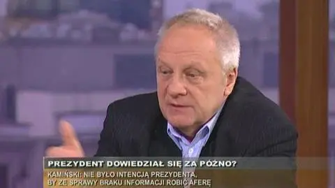 Niesiołowski: w kancelarii powinny polecieć głowy