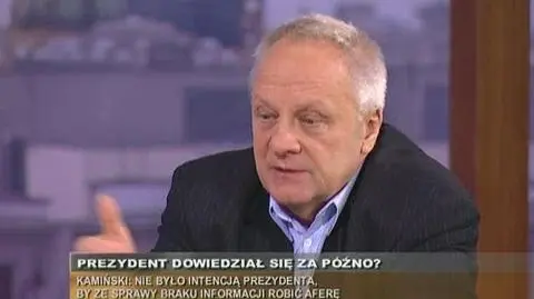 Niesiołowski: W kancelarii powinny polecieć głowy
