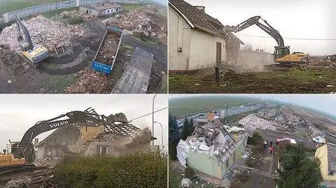 Wyburzenia w Starych Babkach
