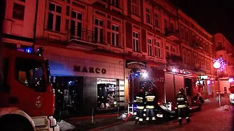 Pożar w Sosnowcu, zapaliło się mieszkanie 