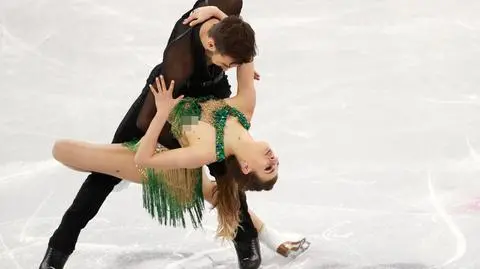 Francuska łyżwiarka pokazała za dużo