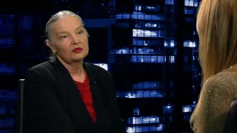 Gościem „Kropki nad i” była Jadwiga Staniszkis