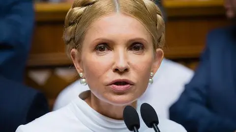 Objęta sankcjami Julia Tymoszenko była premierem Ukrainy w latach 2005 i 2007-2010 (nagranie archiwalne)