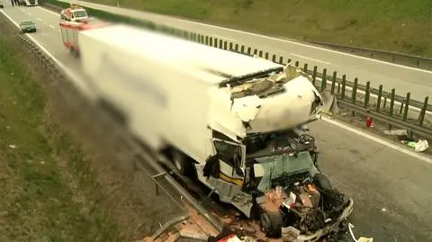 Wypadek na A4. Jedna osoba nie żyje