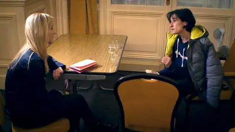 Rozmowa z Elisabeth Revol w materiale "Czarno na białym"