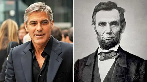 George Clooney spokrewniony z prezydentem Lincolnem