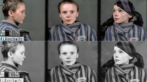 Marina Amaral pokolorowała zdjęcia 14-letniej więźniarki z Auschwitz