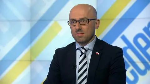 Krzysztof Łapiński był gościem "Jeden na jeden"
