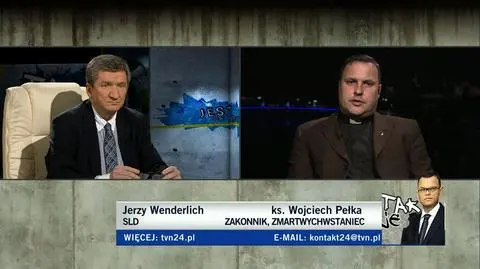 Jerzy Wenderlich i ks. Wojciech Pełka w Tak jest