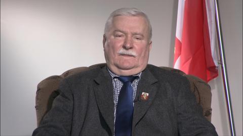 Lech Wałęsa był gościem "Faktów po Faktach"