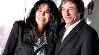 Yamina Benguigui z francuskim aktorem Marcem Duretem
