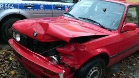 Pijany przyjechał na policję kradzionym BMW. Twierdził, że je znalazł