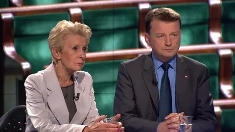 Iwona Śledzińska-Katarasińska i Mariusz Błaszczak o uchodźcach