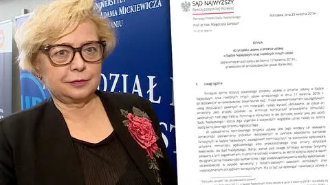 Gersdorf komentuje najnowszy projekt PiS o Sądzie Najwyższym