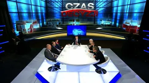 Debata "Czas decyzji" w TVN24 o programach wyborczych partii
