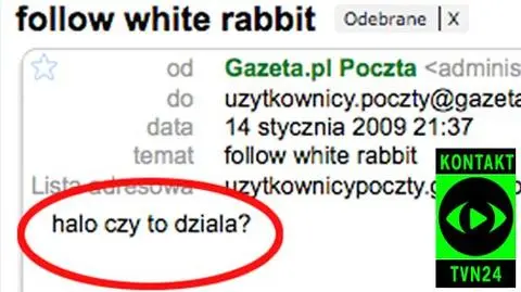 "Halo, czy to działa?!"