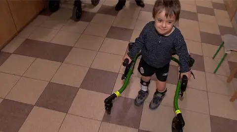 Dawid jest niepełnosprawny. Codzienne życie ułatwiał mu wypożyczany z przedszkola wózek