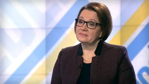 Gościem "Jeden na jeden" była Anna Zalewska