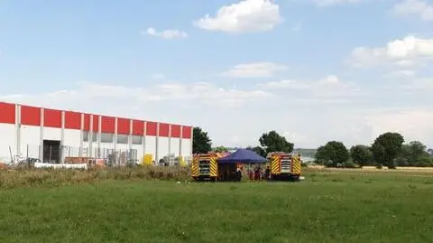 Katastrofa samolotu w Niemczech. Maszyna uderzyła w market