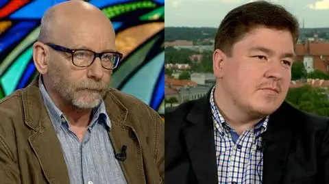 Prof. Paweł Śpiewak i mufti Tomasz Miśkiewicz w "Faktach po Faktach"