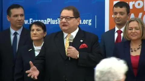 Ryszard Kalisz na konwencji w Poznaniu