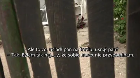 Włamywacz: "usnąłem, głupia sprawa"