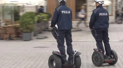 Nietypowe "radiowozy" krakowskich policjantów