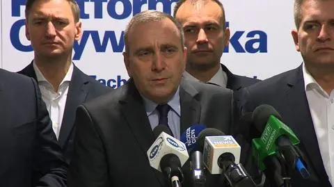 Grzegorz Schetyna o PiS