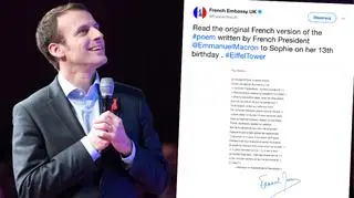 Emmanuel Macron stara się kreować wizerunek nowoczesnego, ale i życzliwego prezydenta, będącego blisko ludzi