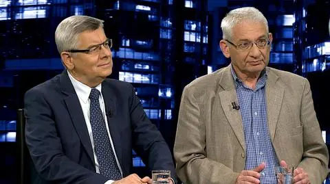 Tomasz Nałęcz i Ludwig Dorn w "Kropce nad i"