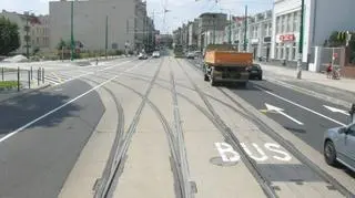 Nowym buspasem na ul. Głogowskiej w weekend pojadą autobusy linii T6