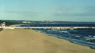 Plaża w Brzeźnie zamknięta jest do odwołania