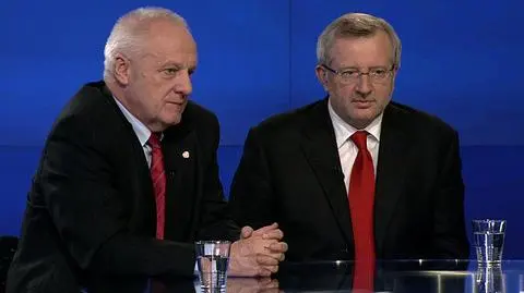 Gośćmi "Faktów po Faktach" byli Stefan Niesiołowski i Marek Siwiec
