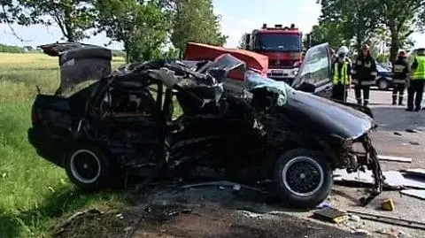 Cztery ofiary wypadku