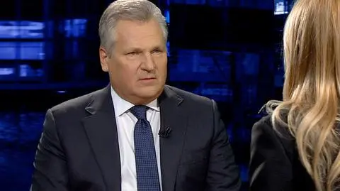 Aleksander Kwaśniewski w "Kropce nad i"