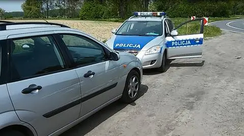 Kierowca próbował uciec przed policjantami
