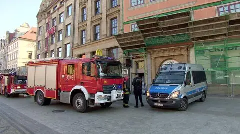 Pożar w klubie go-go. Duże zadymienie