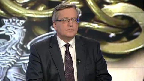 Bronisław Komorowski w "Faktach po Faktach"