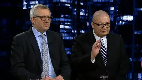 Goście "Kropki nad i" dyskutowali m.in. o porozumieniu z Mińska 