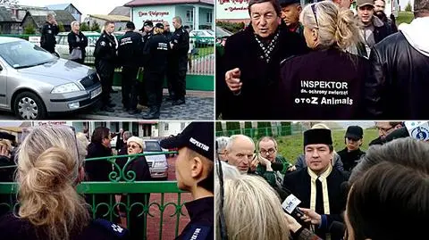 W otoczeniu kamer doszło do przepychanek słownych