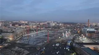 Na budowie odkryto "podziemne jezioro"