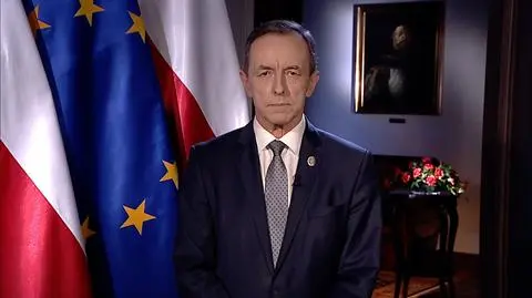 Marszałek Senatu Tomasz Grodzki wygłosił w czwartek orędzie 