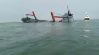 Holenderski frachtowiec zatonął