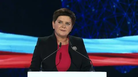 Beata Szydło na konwencji PiS o Polsce i Unii Europejskiej
