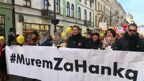 Murem za Hanką. Marsz poparcia dla prezydent Łodzi