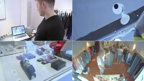 Monitoring zarejestrował kradzież w butiku we Wrocławiu. Policja umorzyła sprawę z powodu niewykrycia sprawcy.