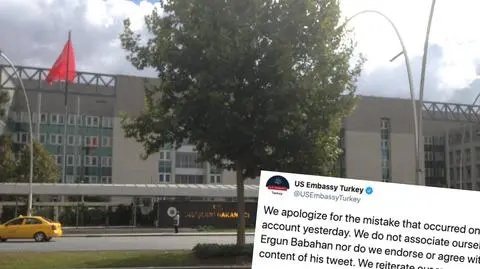 Ankara wezwała dyplomatę USA z powodu "polubienia" tweeta
